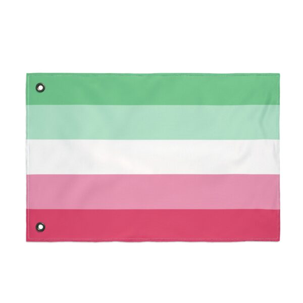 Abrosexual Pride Flag | Double Sided 3x5 LGBTQ+ Flag | Abrosexual Identity Decor 3x5