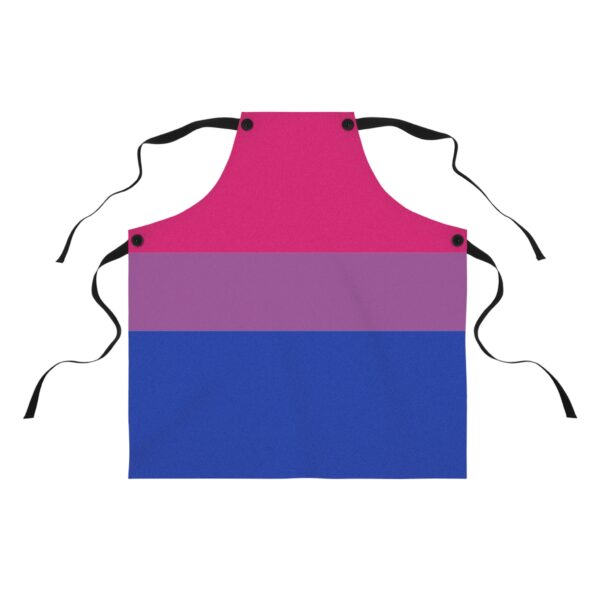 Bisexual Pride Flag Apron | AOP Rainbow Bi Kitchen Apron