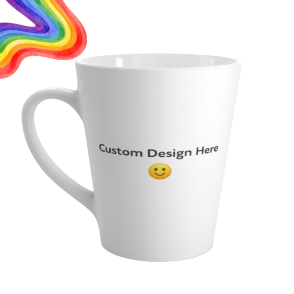 Custom Design Latte Mug | Personalized Coffee Cup