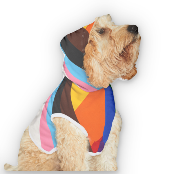 Custom plush dog pillow shaped like a dog, printed with a photo so the pillow looks like the pet.